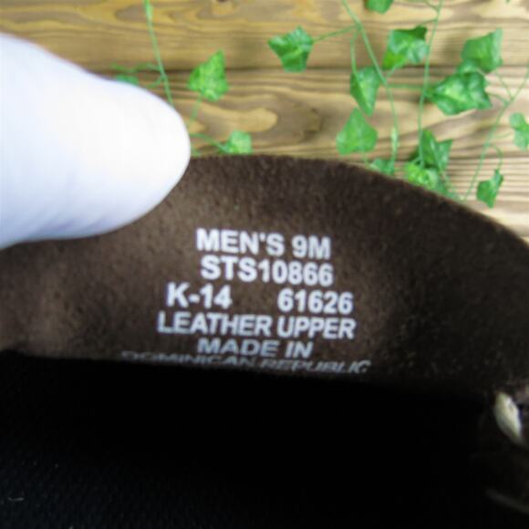 Sperry Men's Slip On Loafer Boat Shoe Brown Leather Sz 9 Medium Gently Used 2025 - Picture 5 of 7